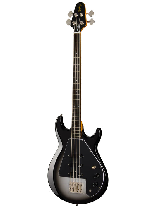 Epiphone Mike Dirnt Signature Grabber G-3 Bass, Silverburst
