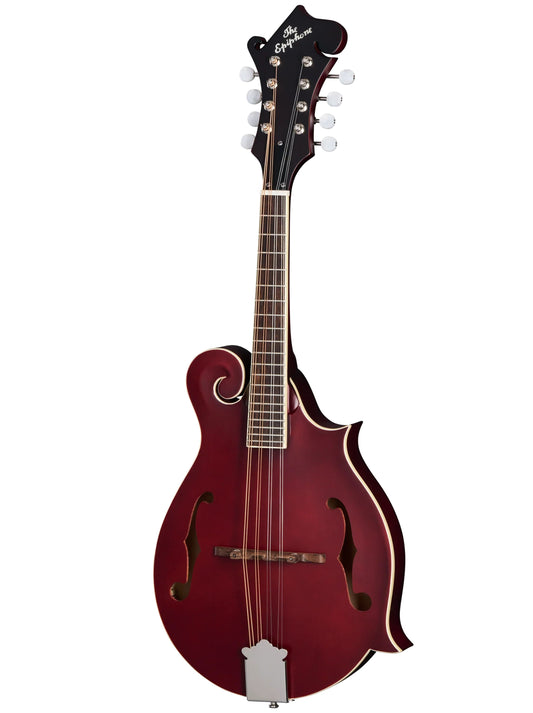 Epiphone F-5 Studio Mandolin, Red Satin