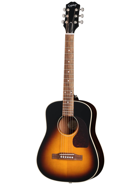 Epiphone J-45 Express Travel Acoustic Guitar, Sunburst