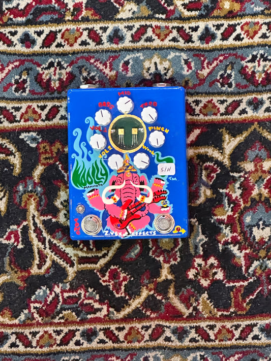 S/H ZVEX Woolly Mammoth 7 Hand Painted, Fuzz/Distortion
