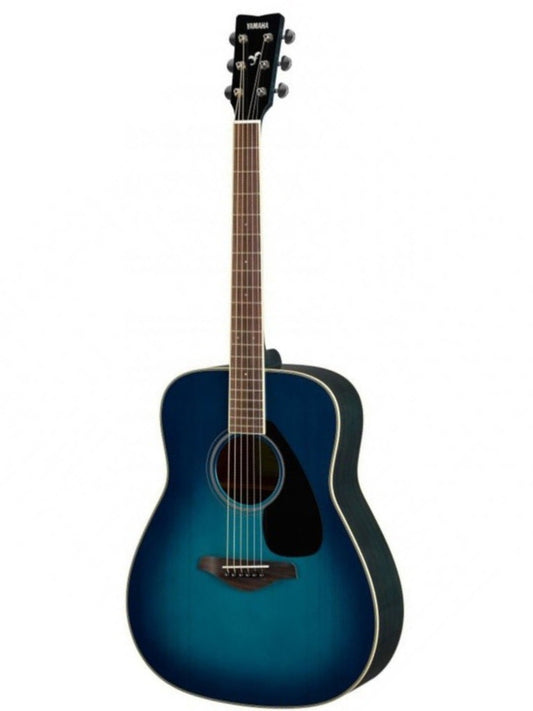 Yamaha FG820 MKII Acoustic Guitar, Sunset Blue