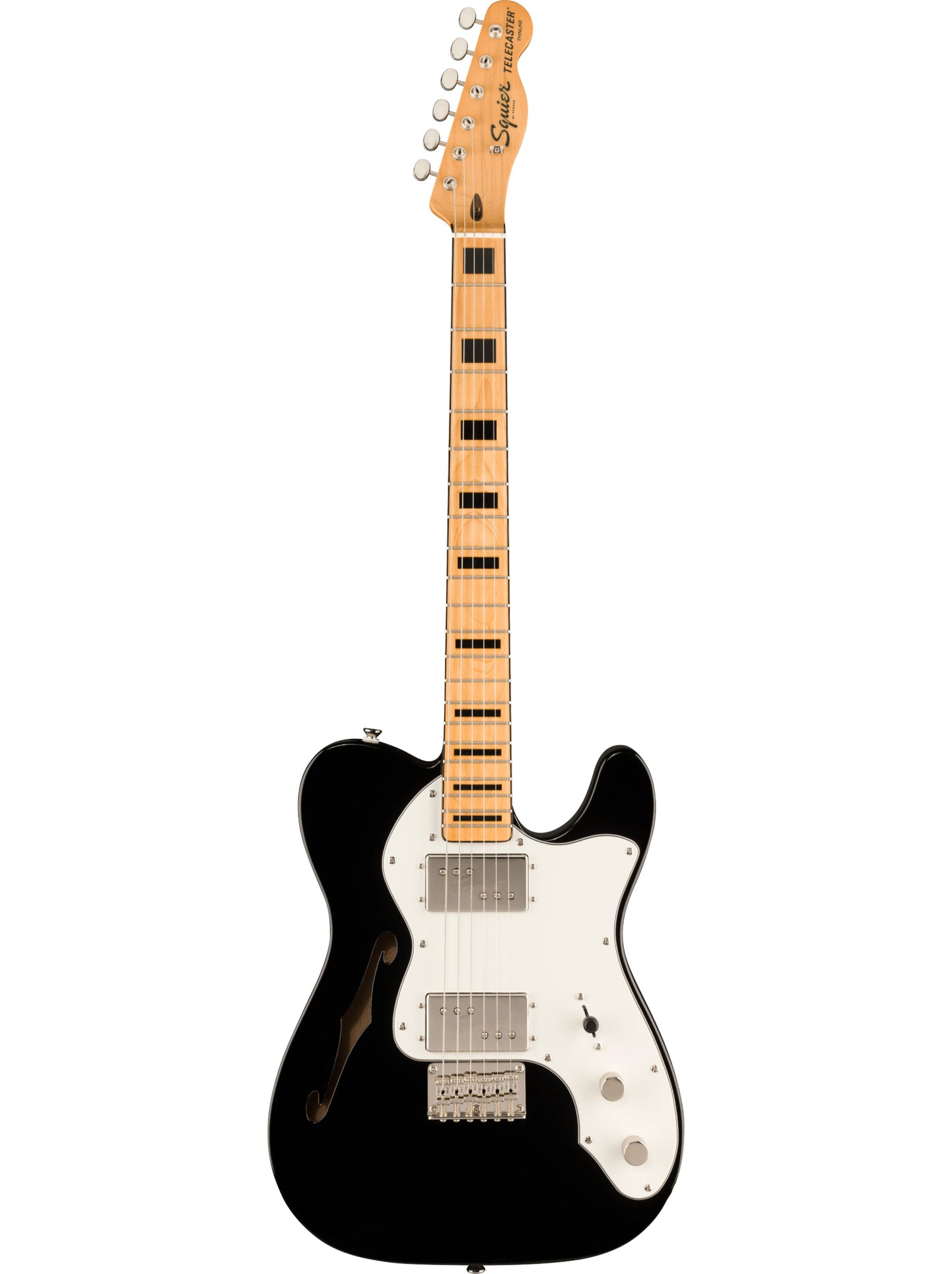 Squier Limited Edition Classic Vibe 70s Telecaster Thinline, Black