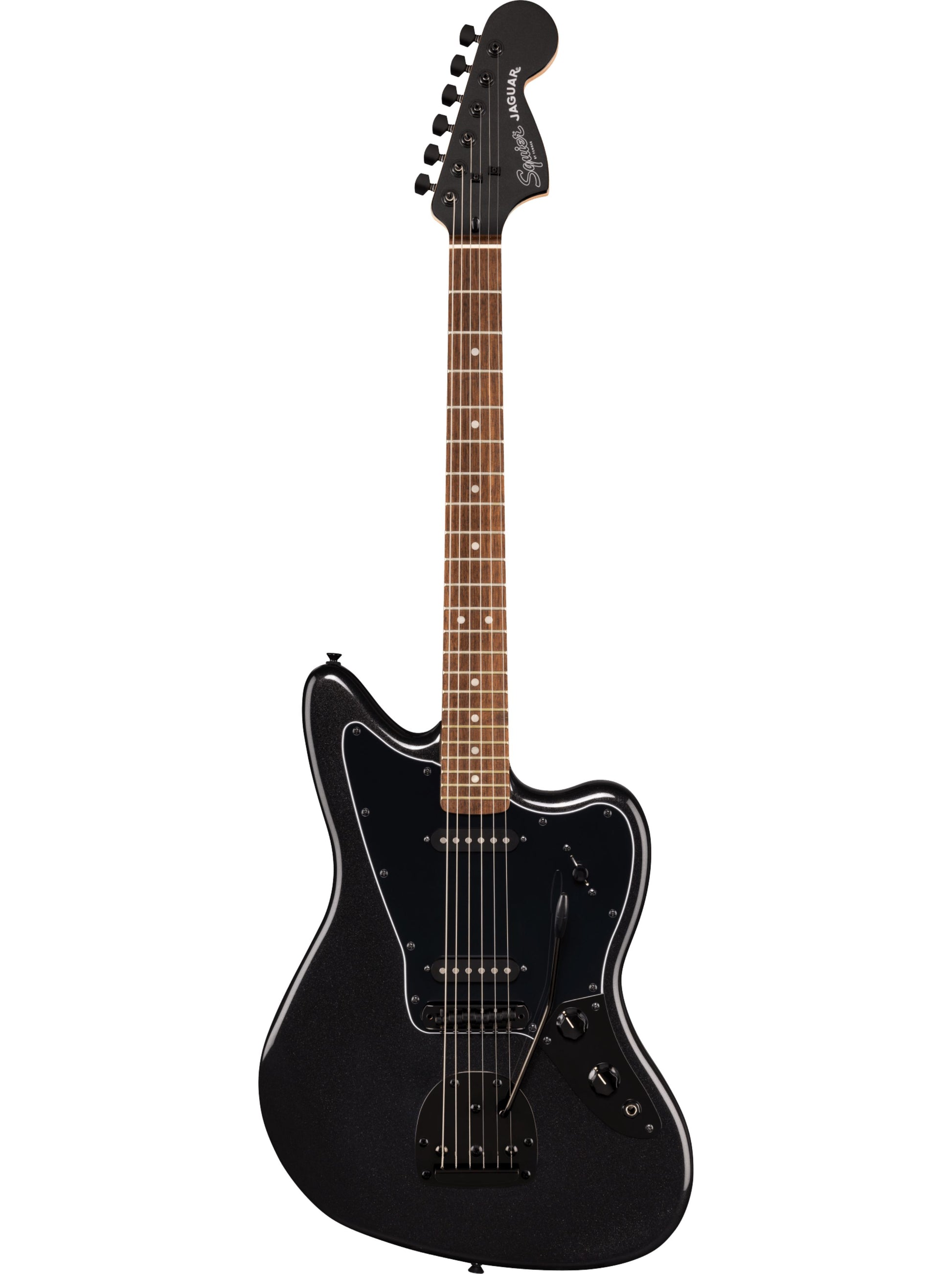 Squier Limited Edition Affinity Jaguar, Metallic Black