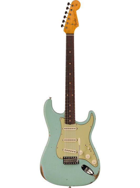 Fender Custom Shop Late 1962 Stratocaster Relic, Faded Aged Daphne Blue