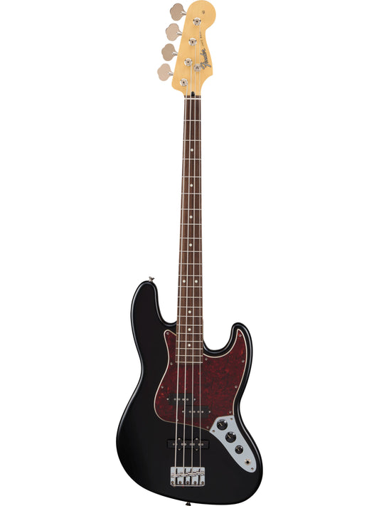 Fender MIJ Hybrid II Jazz PJ Bass Rosewood Fretboard, Satin Black