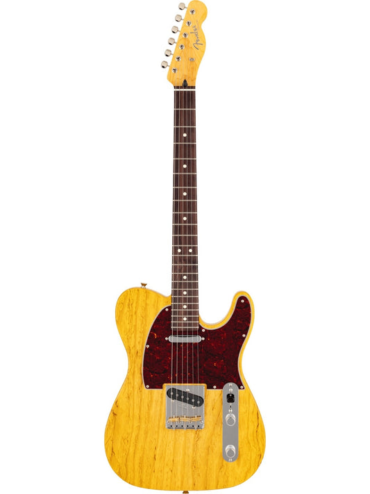 Fender MIJ Limited Edition Raw Ash Telecaster, Vintage Natural