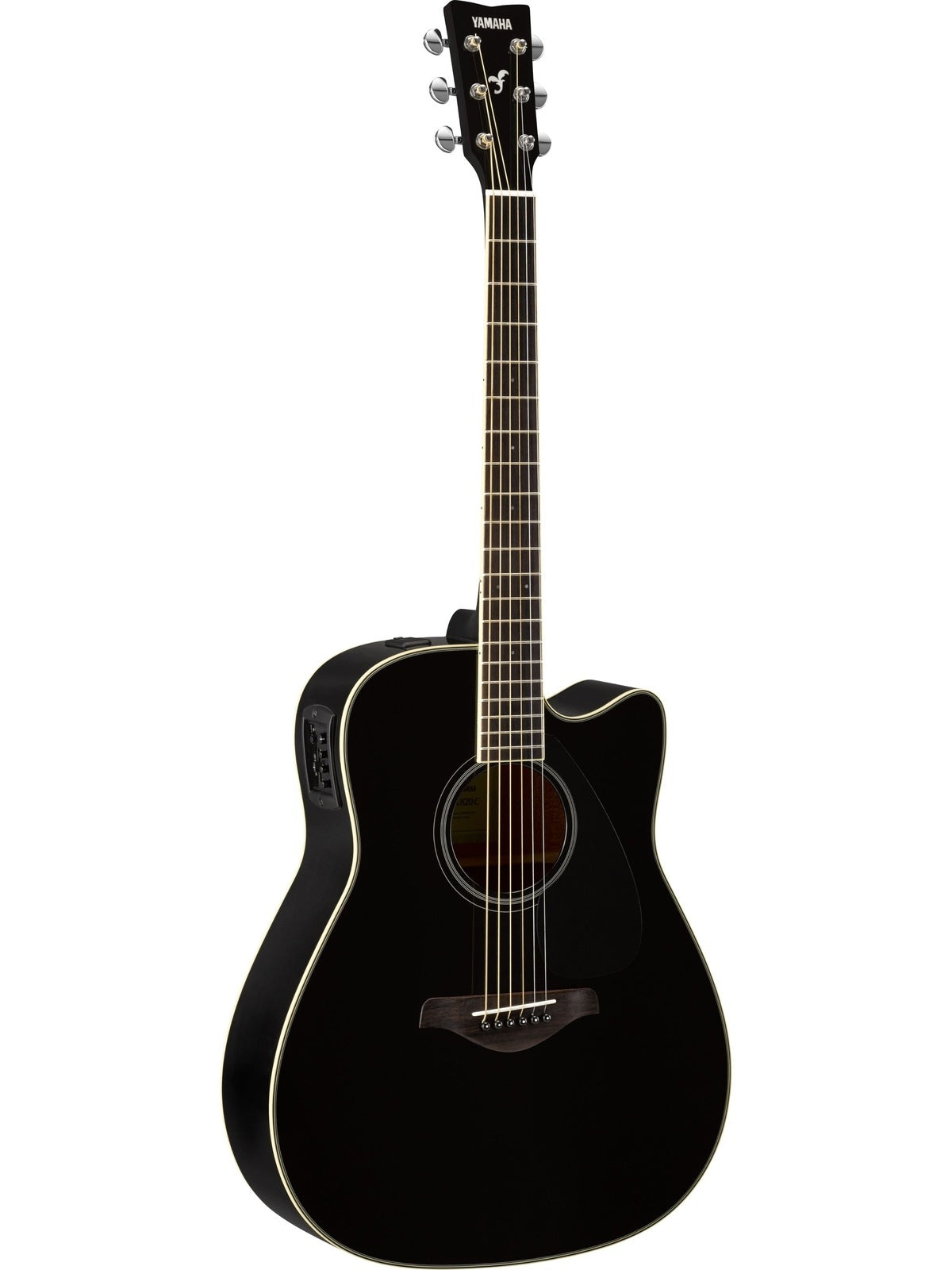 Yamaha FGX820C Acoustic Guitar, Black