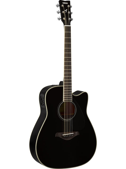 Yamaha FGX820C Acoustic Guitar, Black