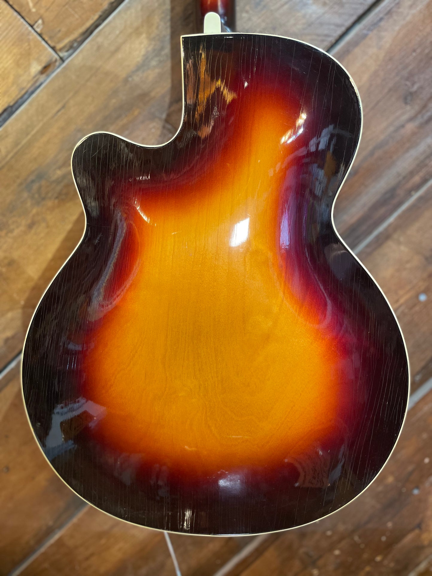 S/H 50s Framus Capri Hollow Body, Sunburst