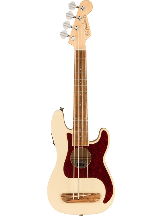 Fender Fullerton Precision Bass Ukulele, Olympic White