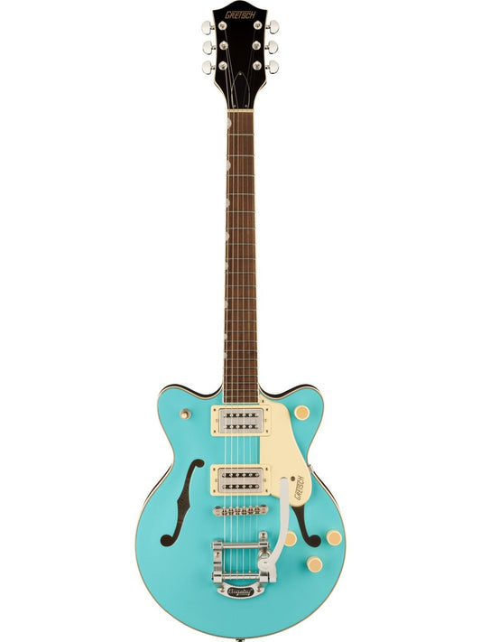 G2655T Streamliner Center Block Jr. Double-Cut with Bigsby, Broad'Tron BT-2S Pickups, Tropico