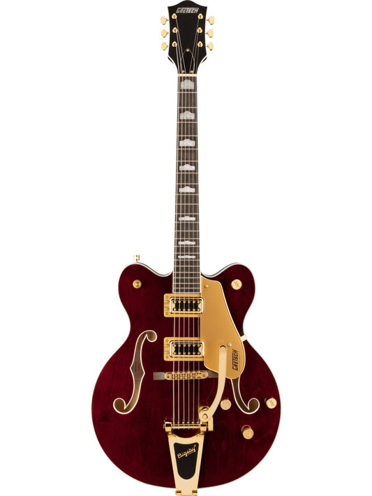 Gretsch G5422TG Electromatic Classic Hollow Body Double-Cut with Bigsby and Gold Hardware, Walnut Stain