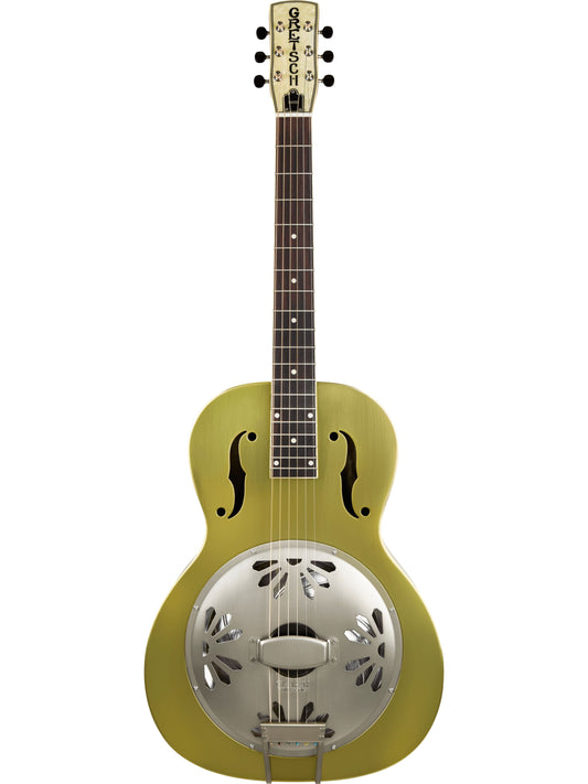 Gretsch G9202 Honey Dipper Special Round Neck Brass Body Resonator Guitar