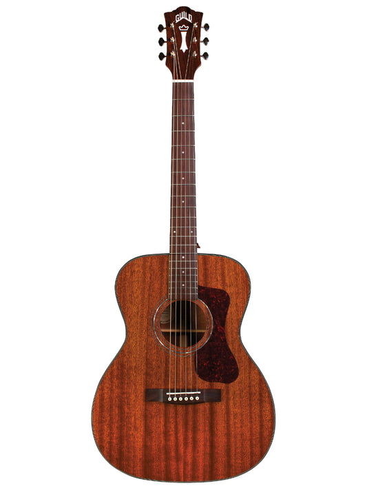 Guild OM-120 Acoustic Guitar, Natural Gloss