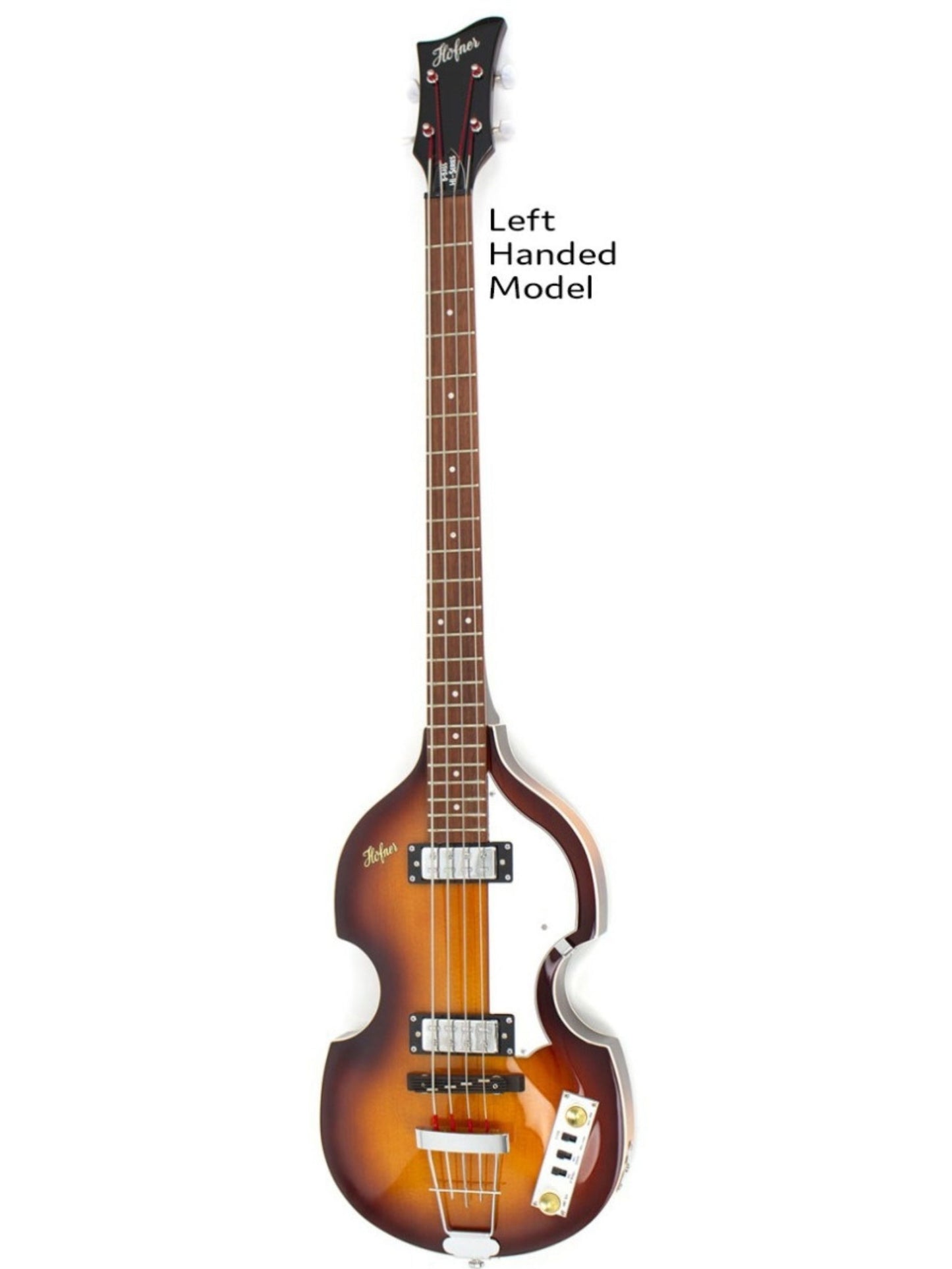Hofner Ignition Special Edition 4-String Violin Bass, Sunburst, Left-Handed