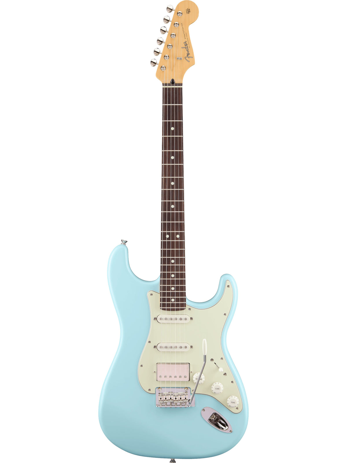 Fender MIJ Limited Edition Hybrid II Stratocaster HSS, Daphne Blue - B-STOCK