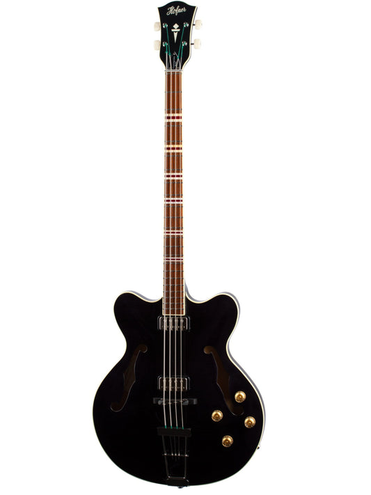 Höfner HCT Verythin Short Scale 4-String Bass, Black