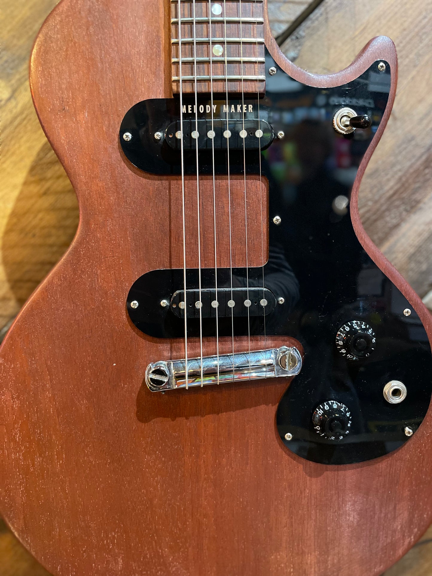 S/H 2008 Gibson Melody Maker, Natural Refinish
