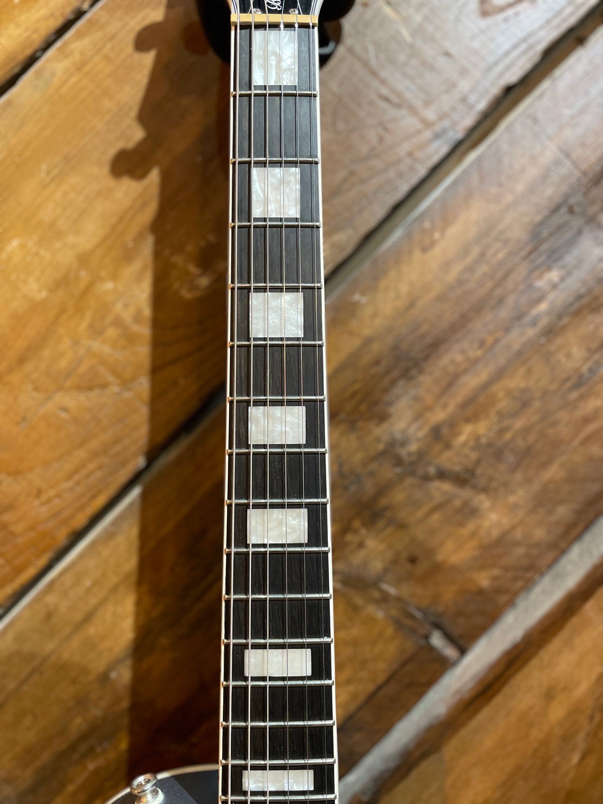 S/H Epiphone Jared James Nichols Signature 'Blues Power' Les Paul Custom, Aged Pelham Blue