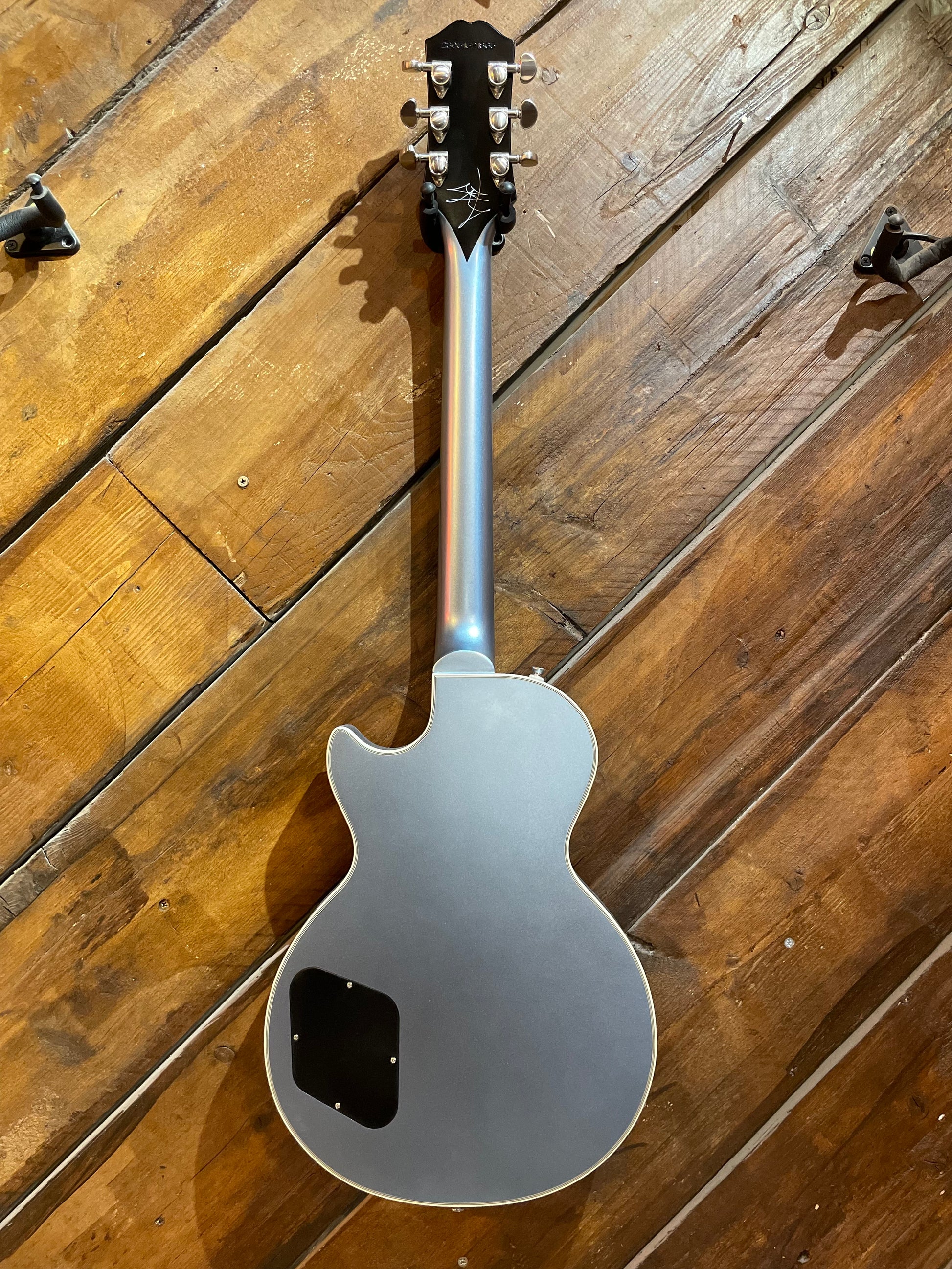 S/H Epiphone Jared James Nichols Signature 'Blues Power' Les Paul Custom, Aged Pelham Blue