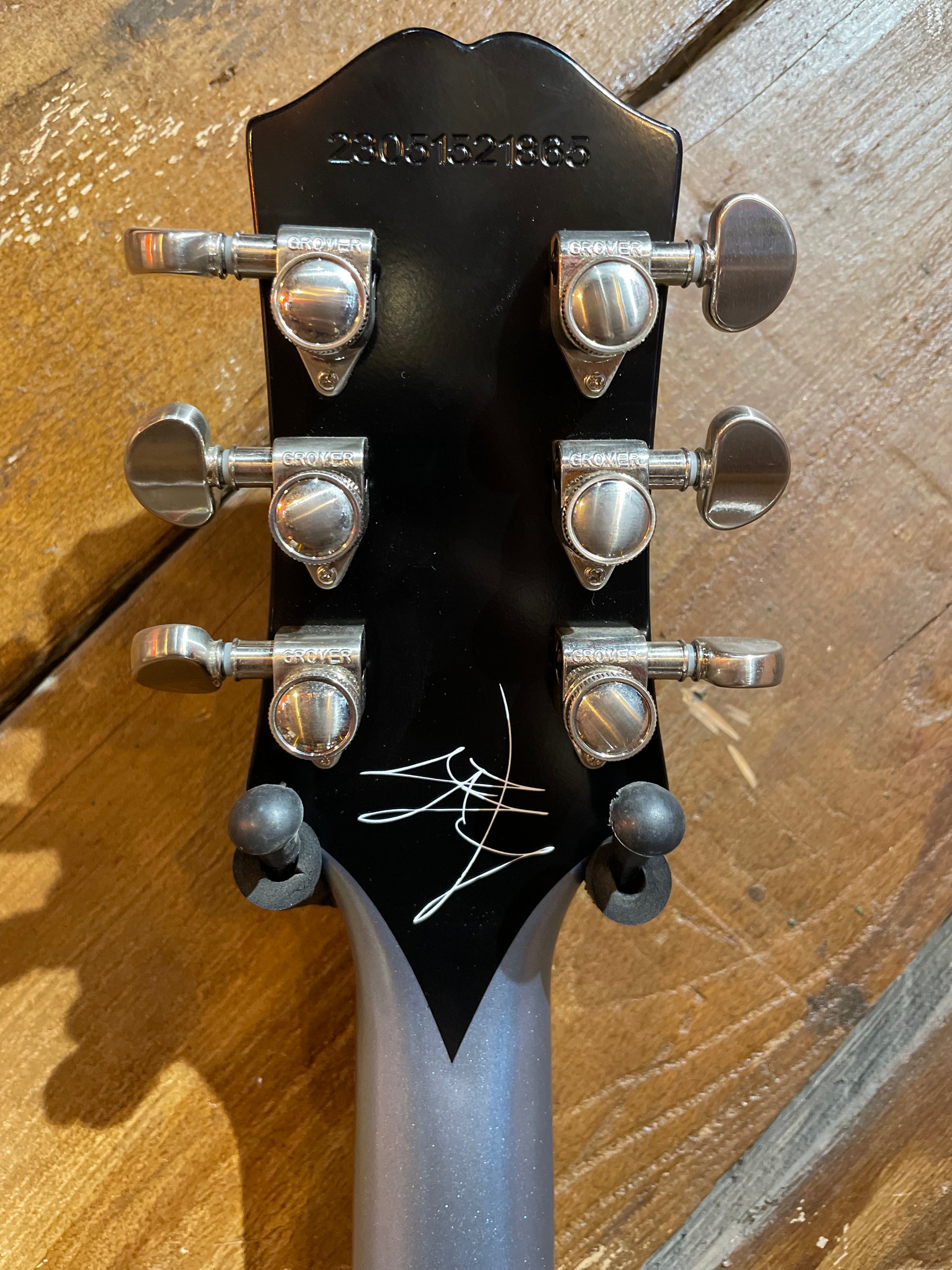 S/H Epiphone Jared James Nichols Signature 'Blues Power' Les Paul Custom, Aged Pelham Blue