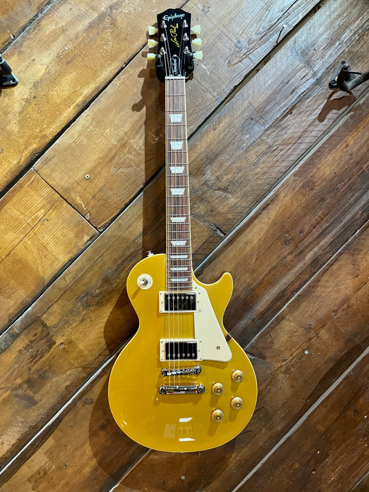 S/H Epiphone 'Inspired By Gibson' Les Paul Standard, Goldtop