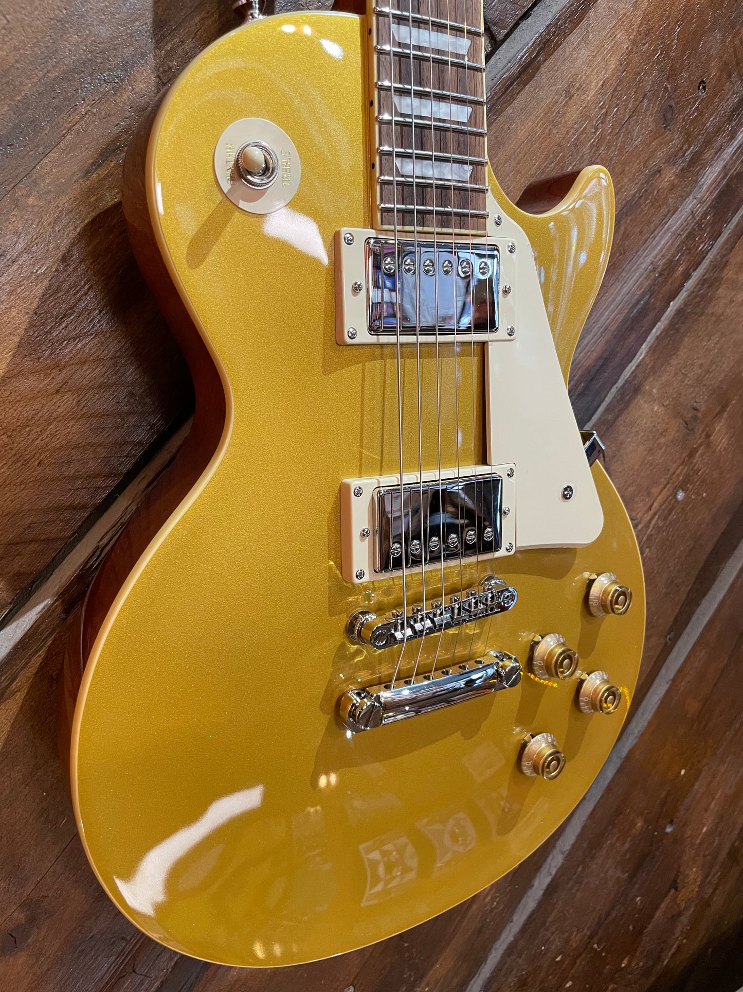 S/H Epiphone 'Inspired By Gibson' Les Paul Standard, Goldtop