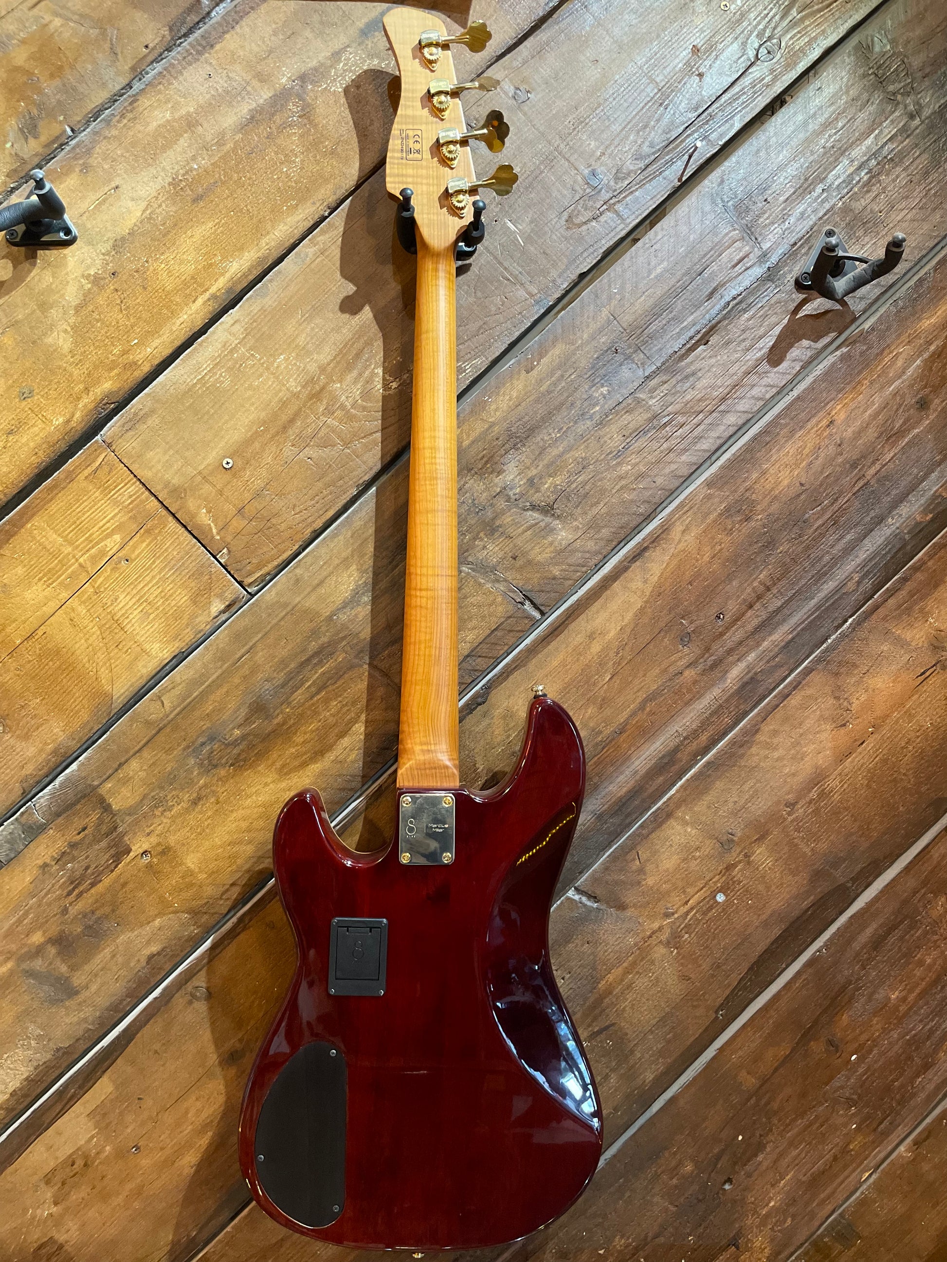 S/H Sire Marcus Miller P-10 Fretless Bass, FMT Tobacco Sunburst