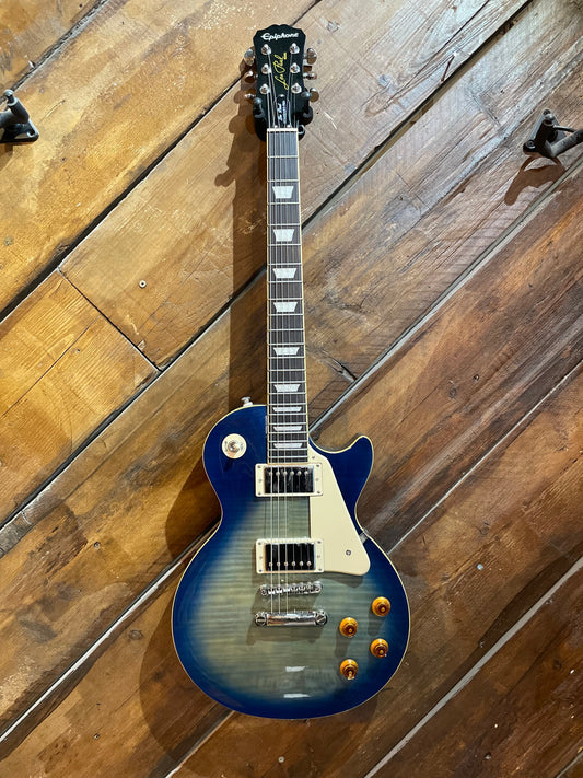 S/H Epiphone Les Paul Standard Pro, Blueberry Burst
