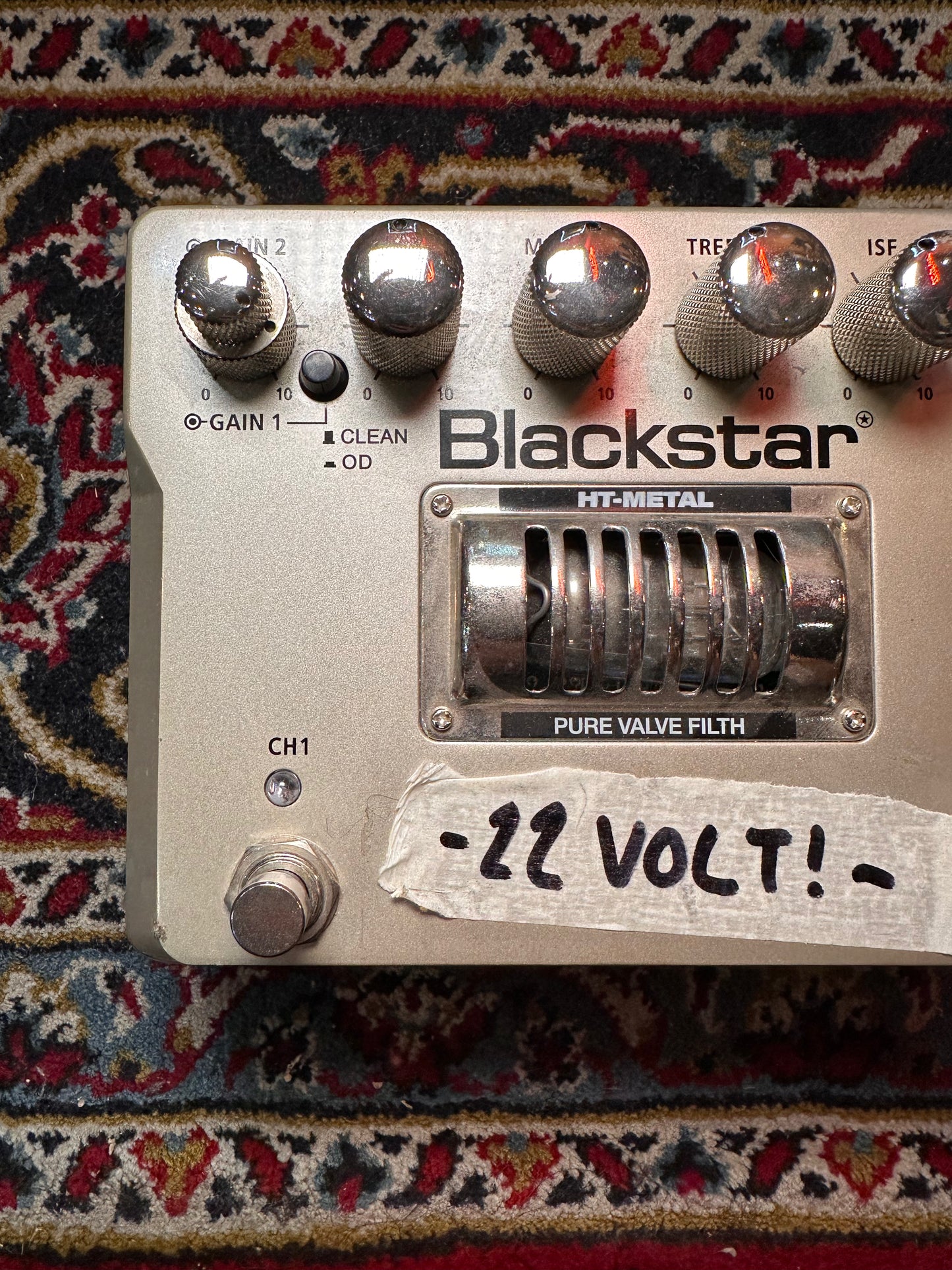 S/H Blackstar HT Metal, No Power Supply 22V