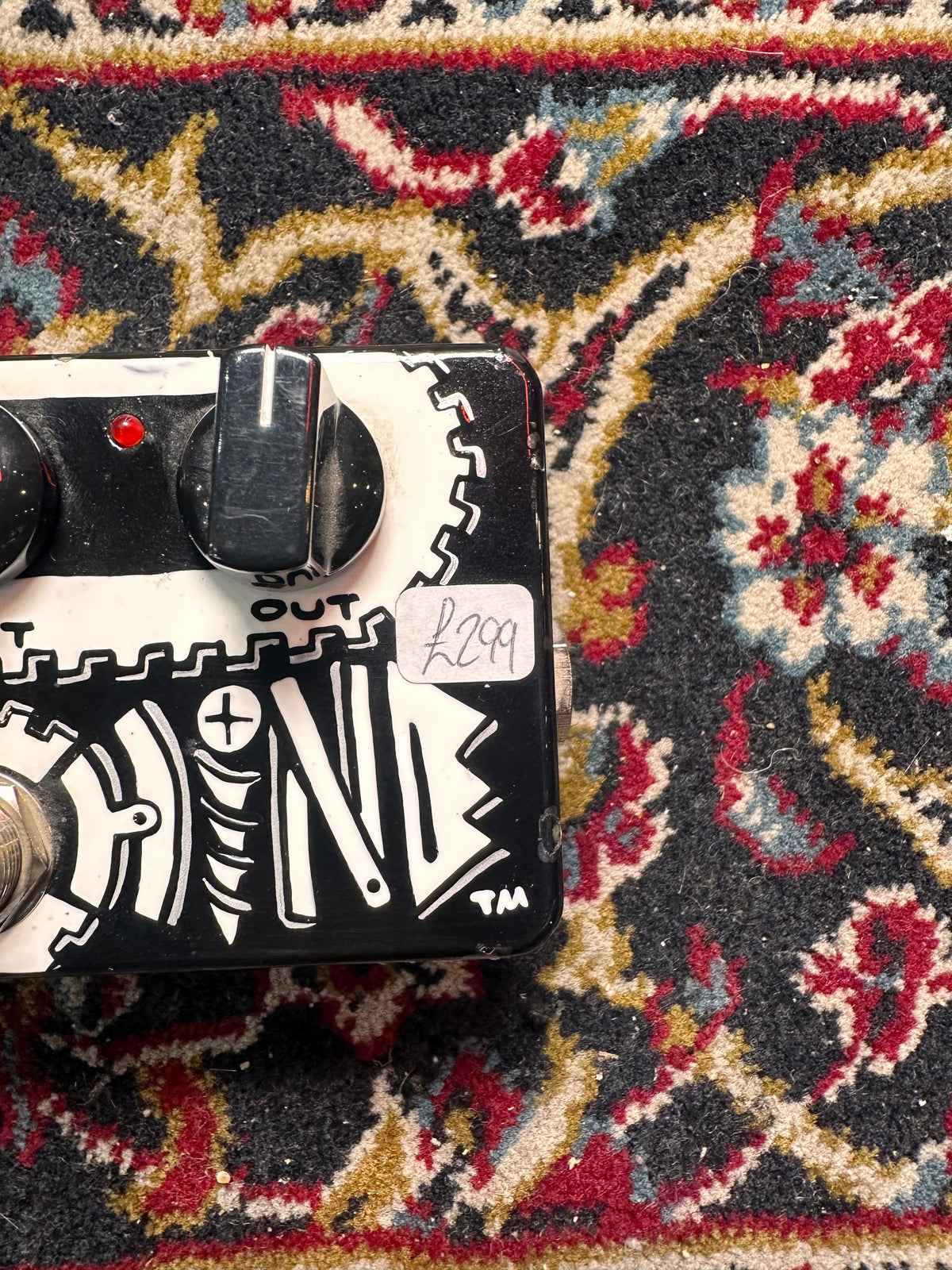 ZVEX Machine, industrial Grind Fuzz, Hand Painted - B-STOCK