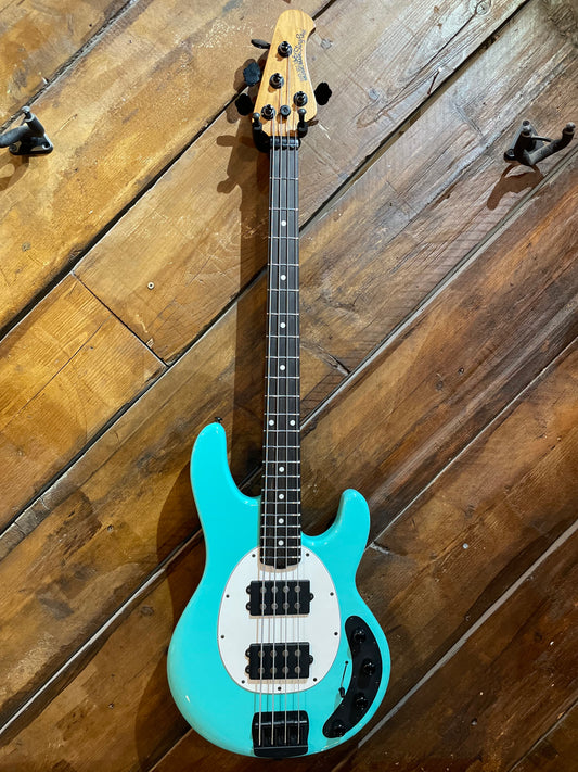 S/H 2019 Music Man USA StingRay HH, Cruz Teal