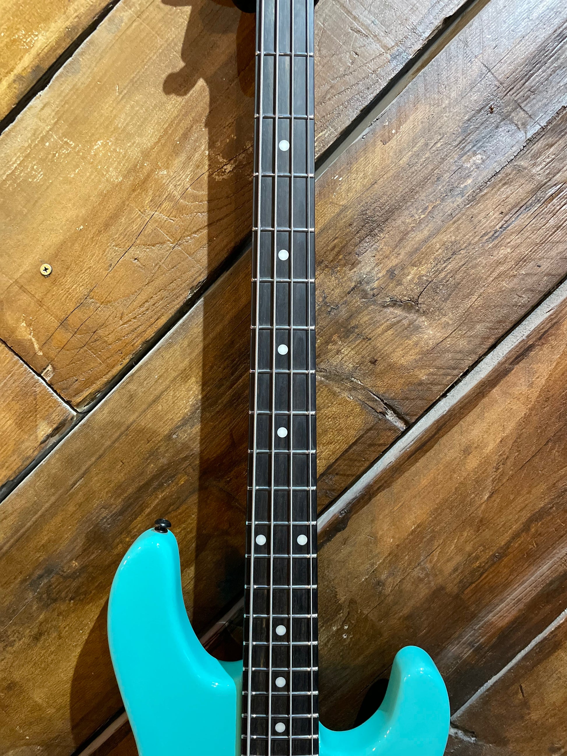 S/H 2019 Music Man USA StingRay HH, Cruz Teal