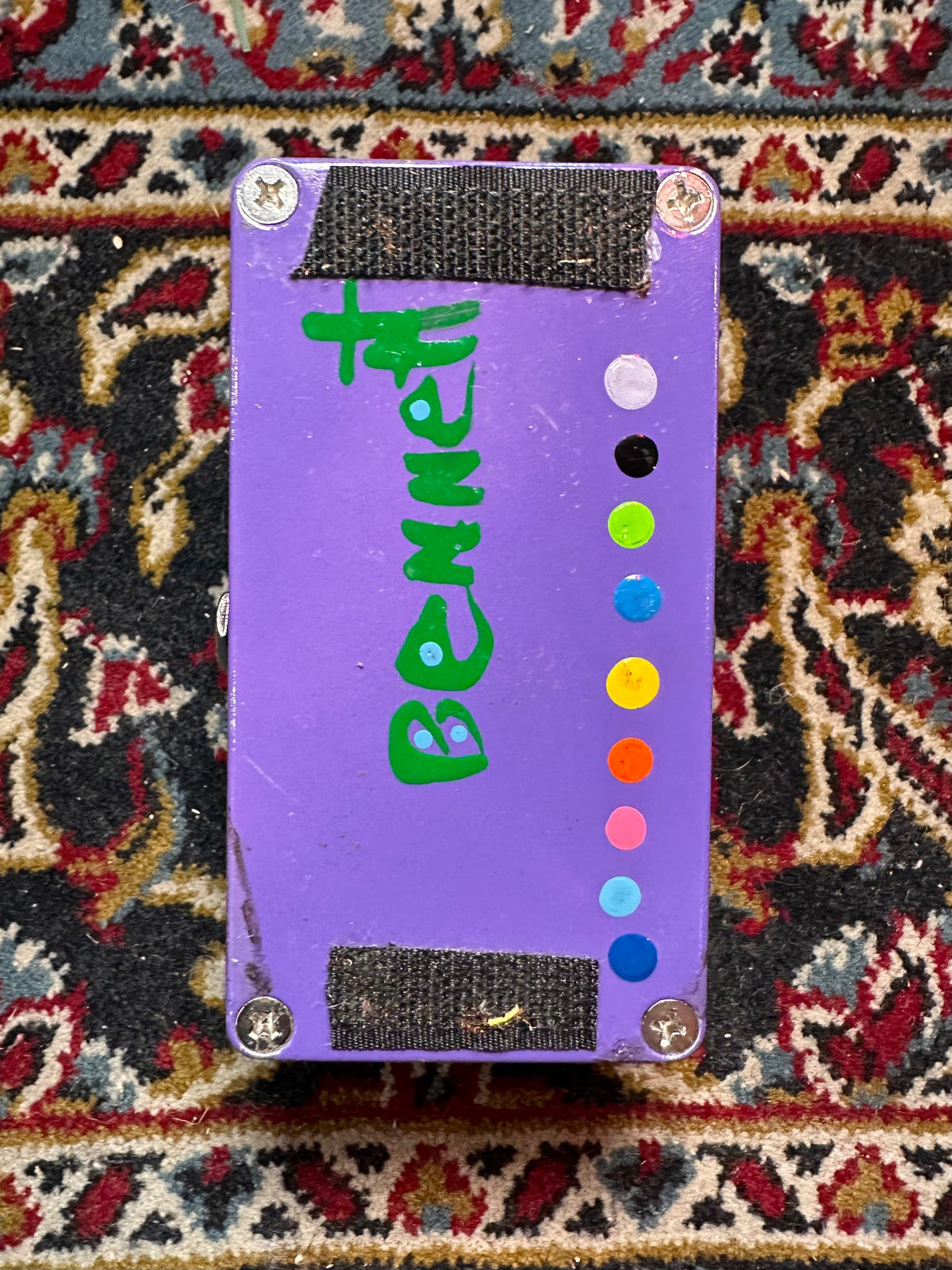 S/H Keeley Electronics Hand Painted Four Knob Compressor