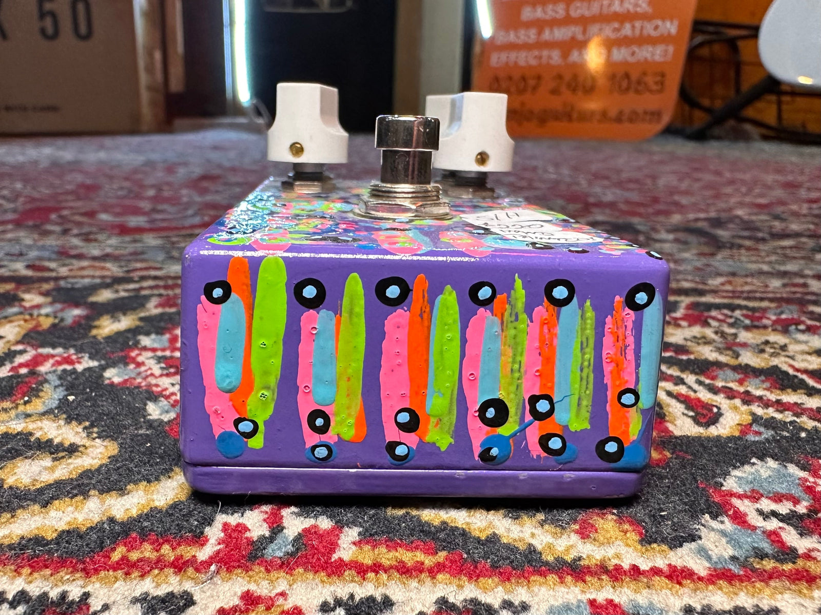 S/H Keeley Electronics Hand Painted Four Knob Compressor