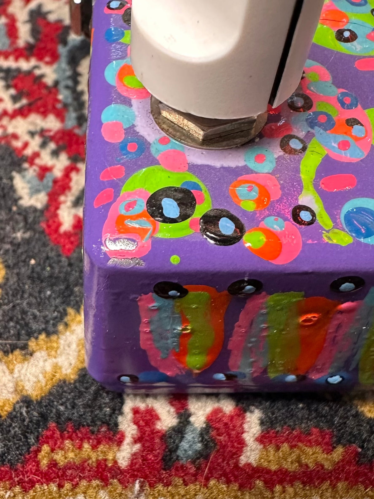 S/H Keeley Electronics Hand Painted Four Knob Compressor