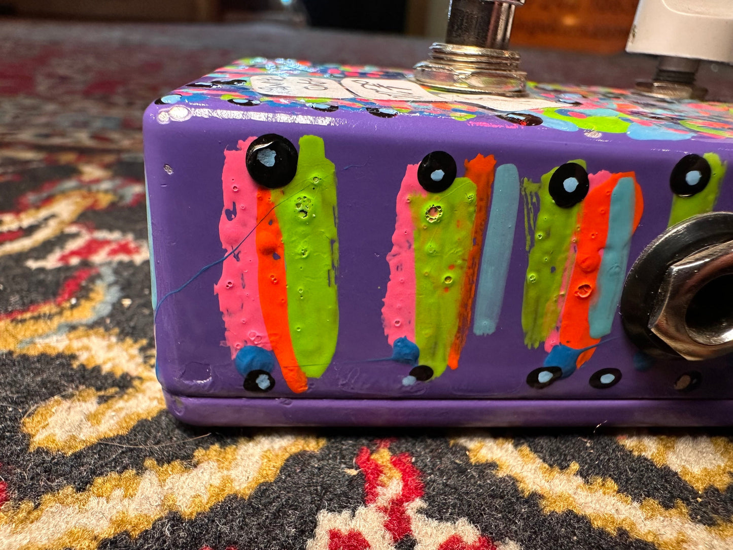 S/H Keeley Electronics Hand Painted Four Knob Compressor