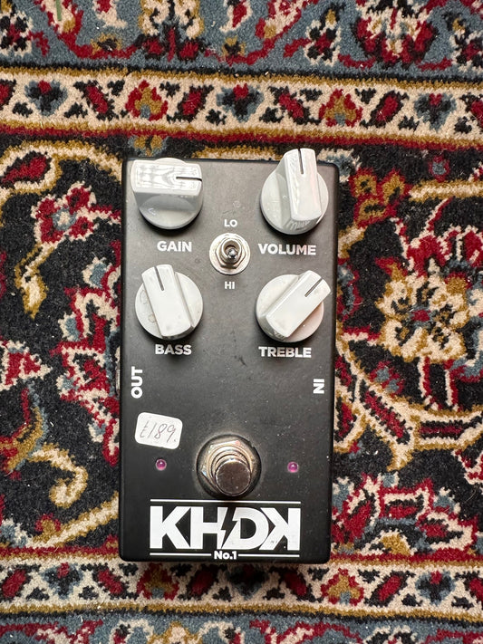KHDK No1 Overdrive Pedal - B-STOCK