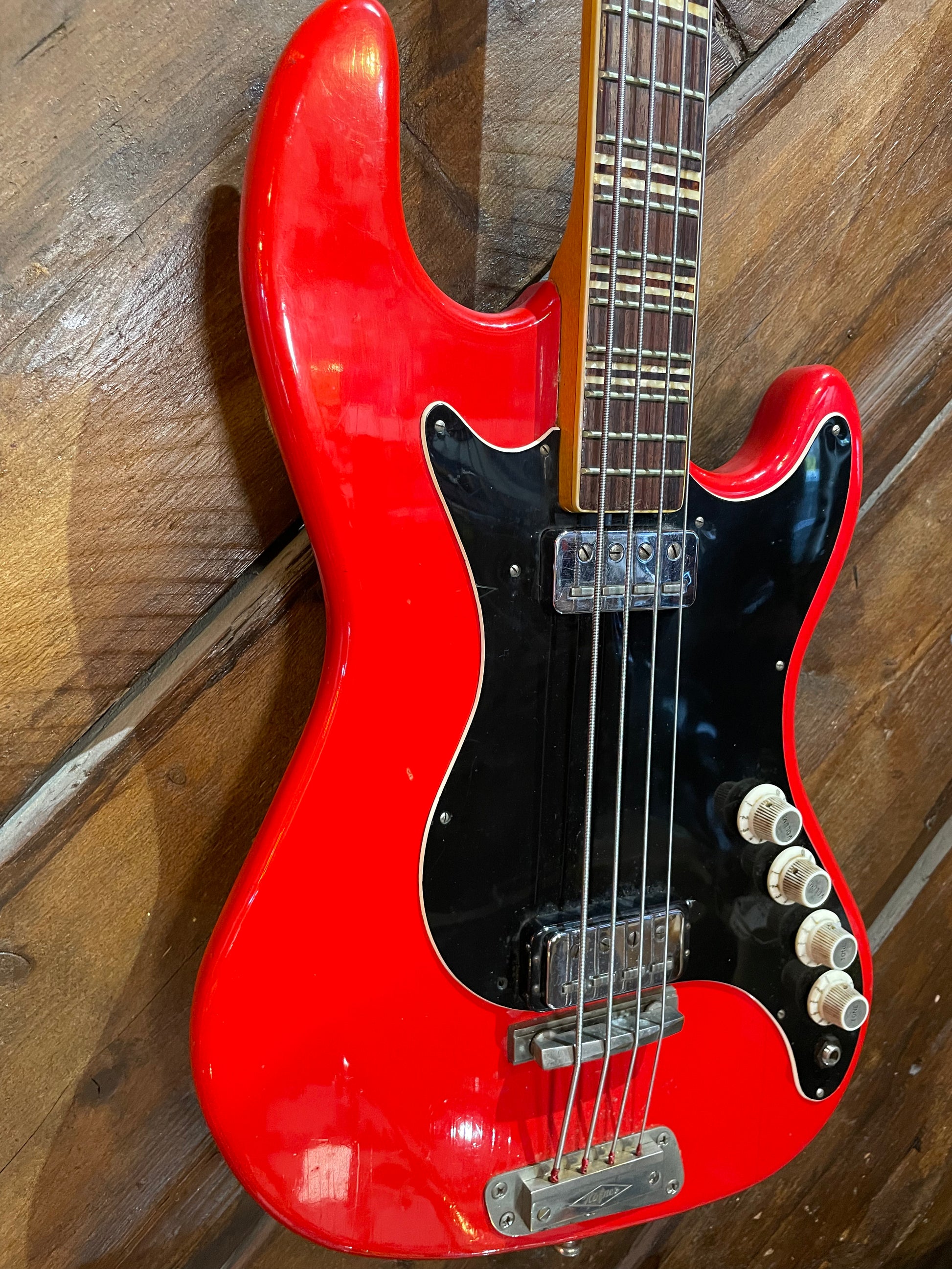 S/H 1962 Hofner 185 Artist Bass, Red