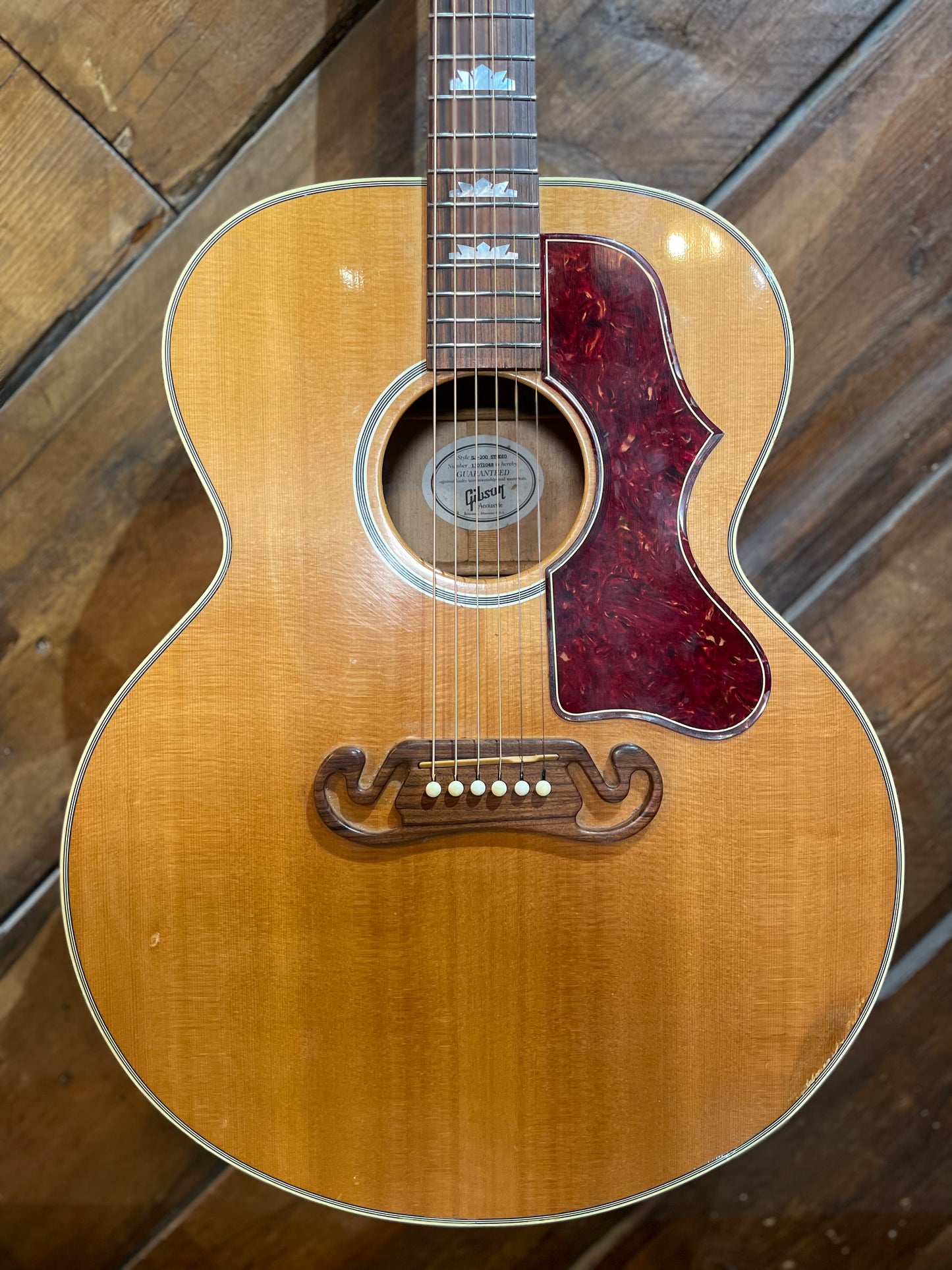 S/H 2010 Gibson J-200 Studio, Natural