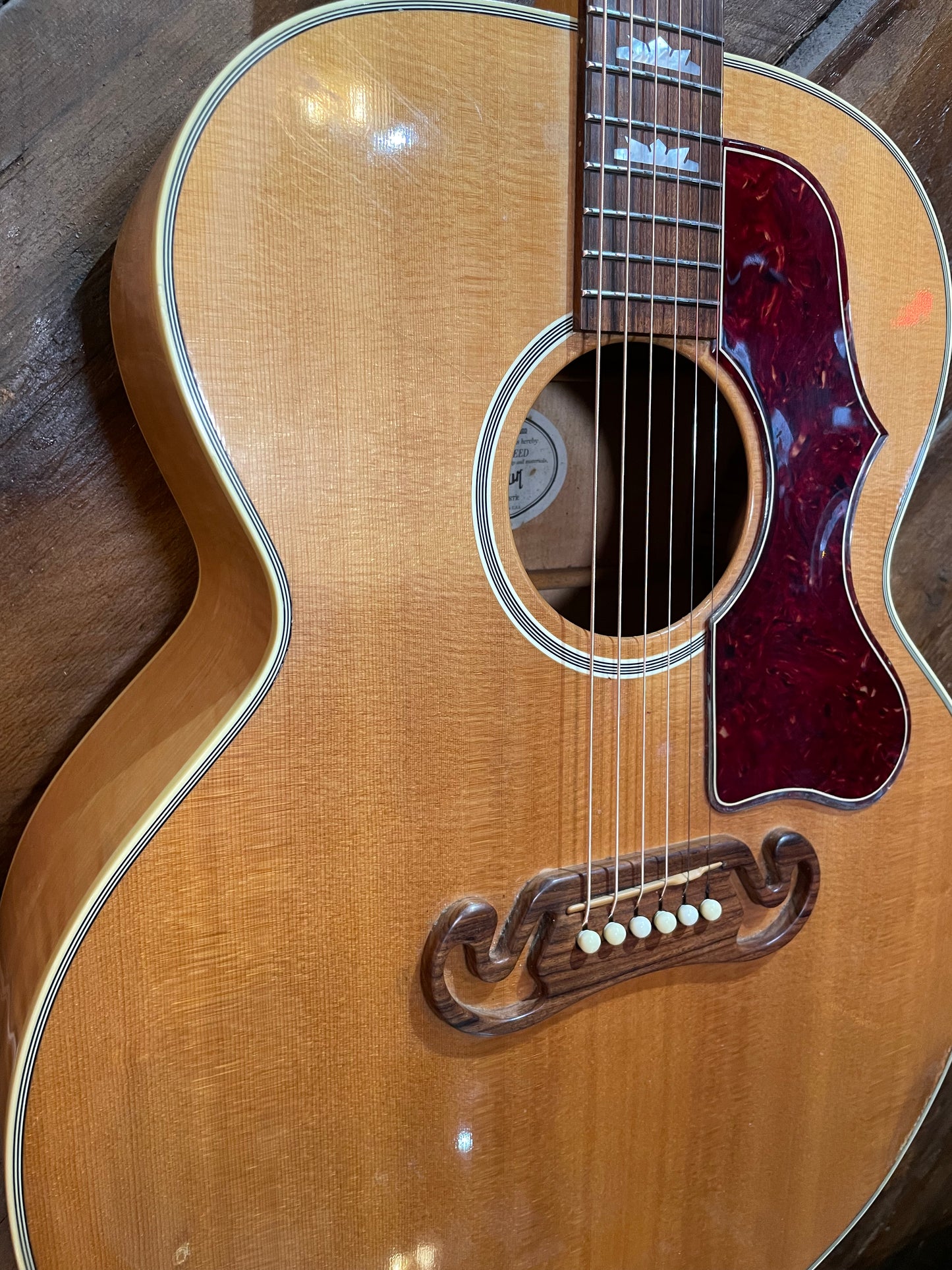 S/H 2010 Gibson J-200 Studio, Natural