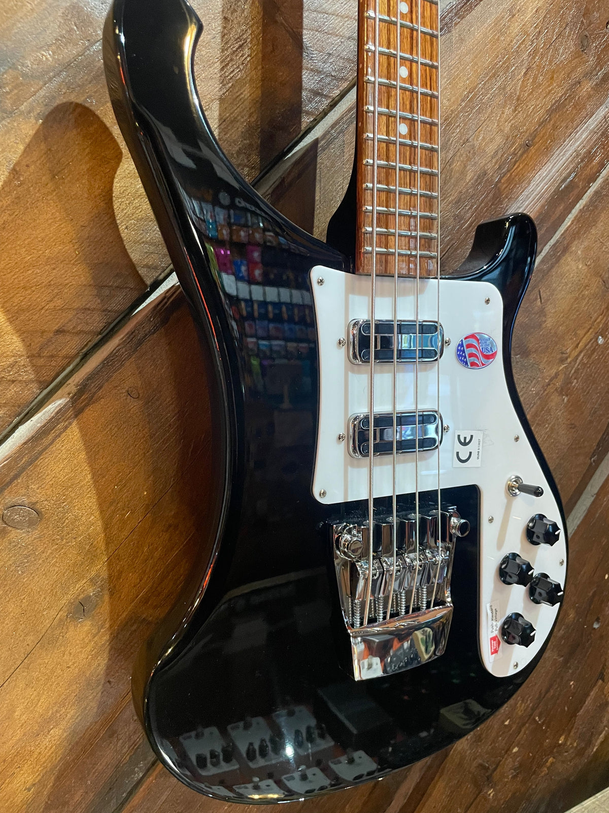 Rickenbacker 4030S Short Scale Bass, Jetglo NEW