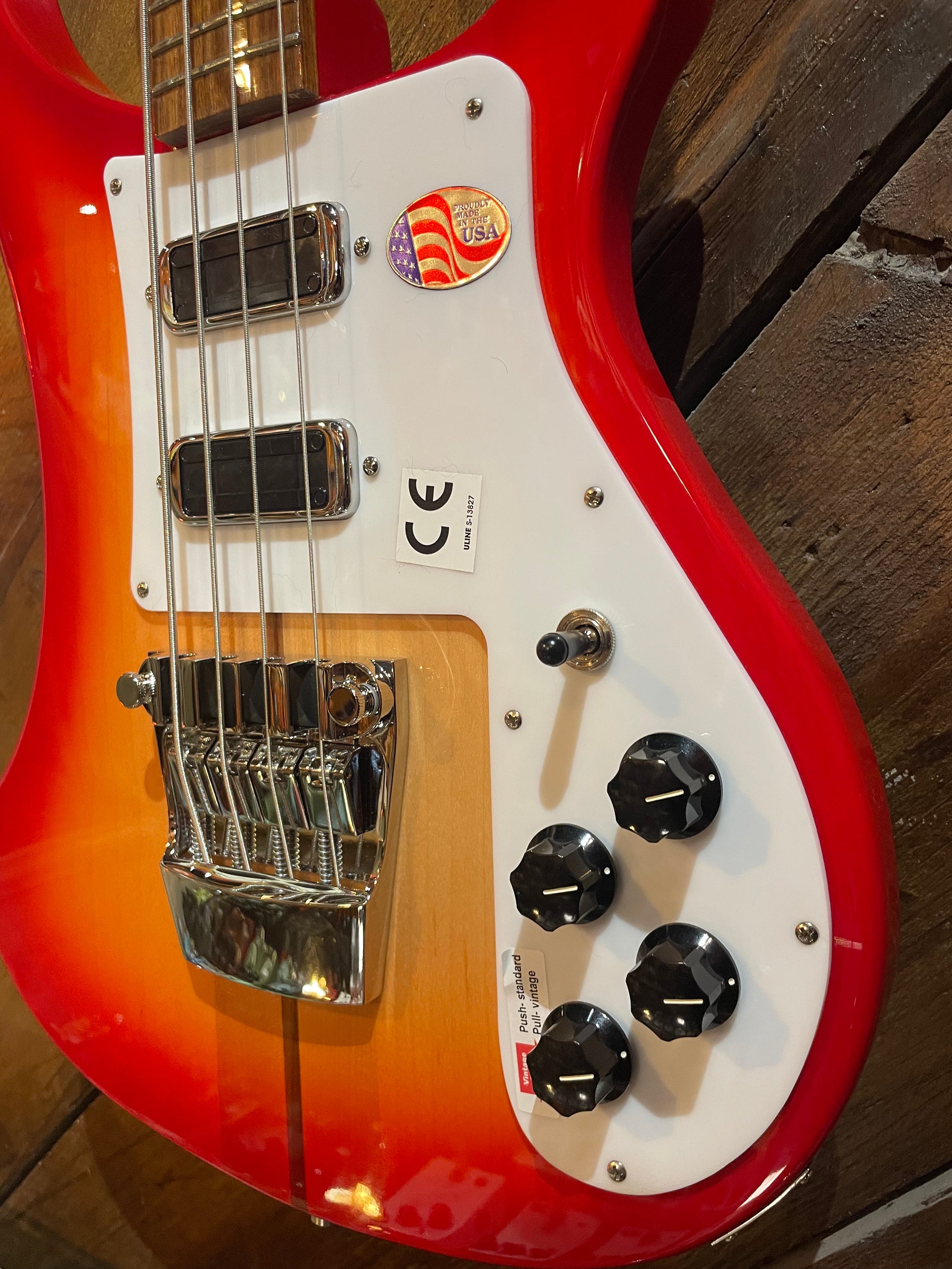 Rickenbacker 4030S Short Scale Bass, Fireglo NEW