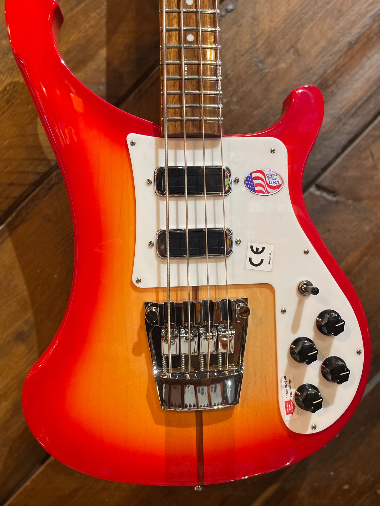Rickenbacker 4030S Short Scale Bass, Fireglo NEW