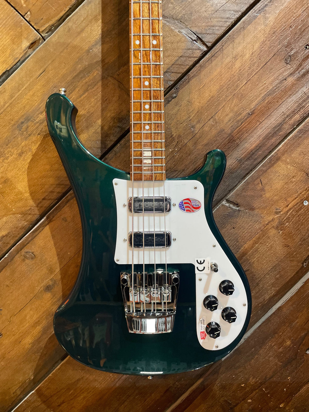 Rickenbacker 4030S Short Scale Bass, Midnight Green NEW