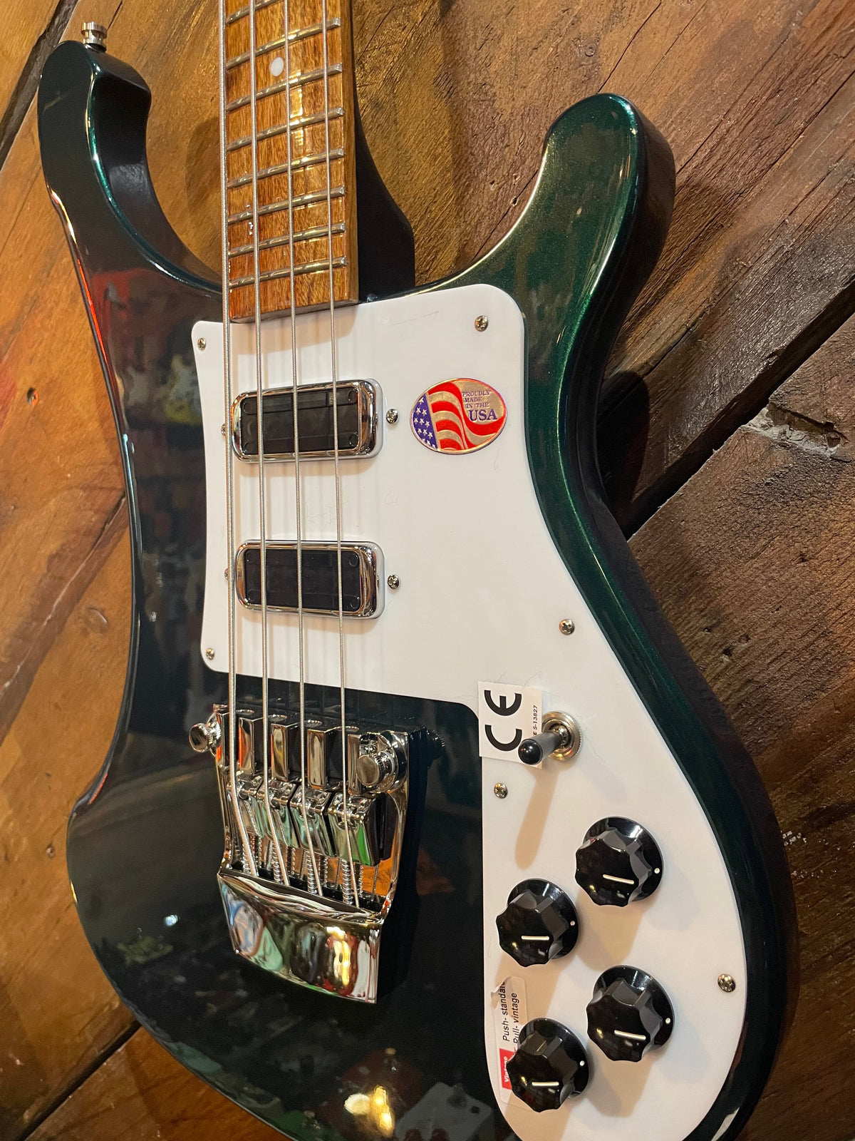 Rickenbacker 4030S Short Scale Bass, Midnight Green NEW