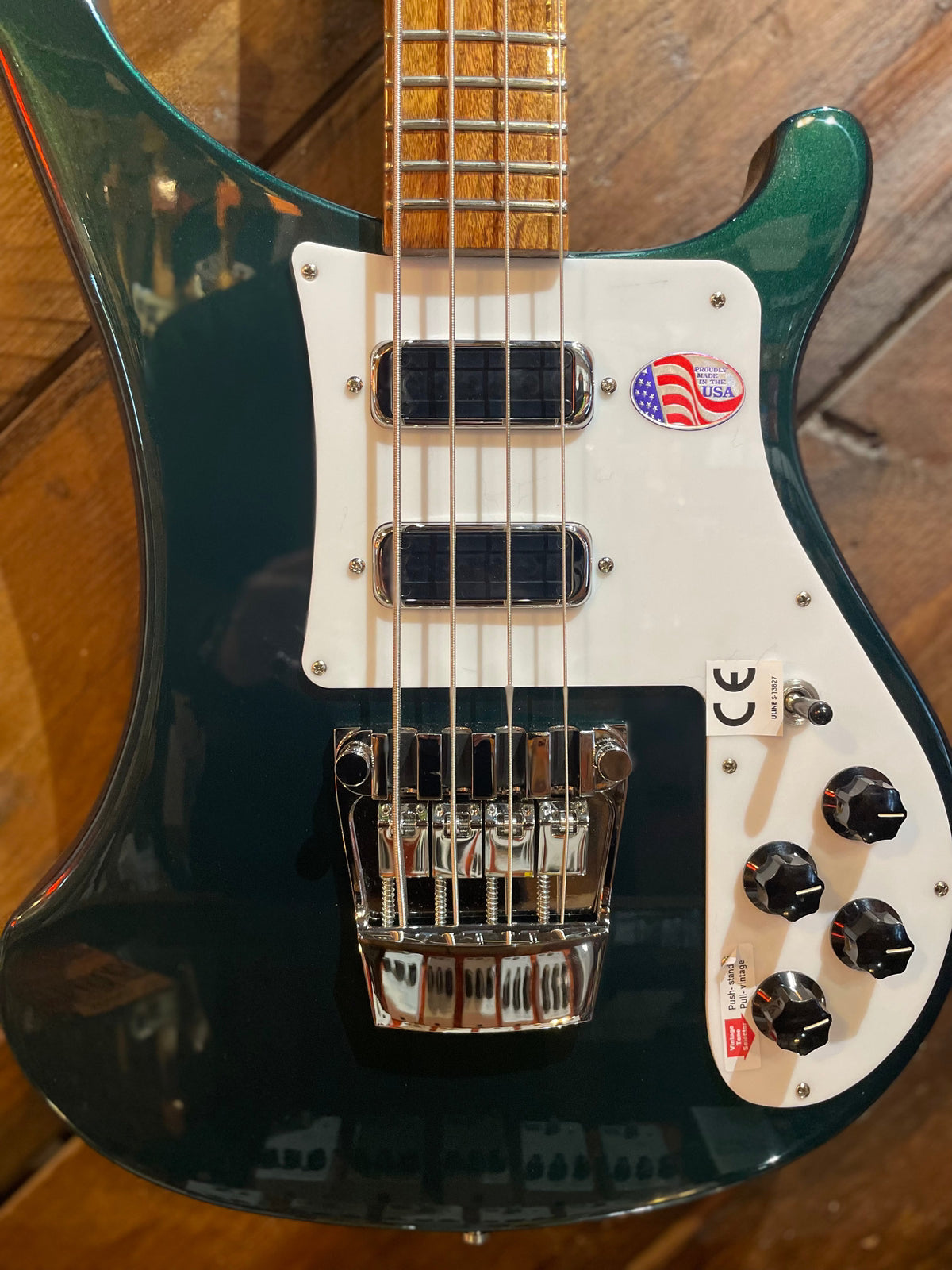 Rickenbacker 4030S Short Scale Bass, Midnight Green NEW