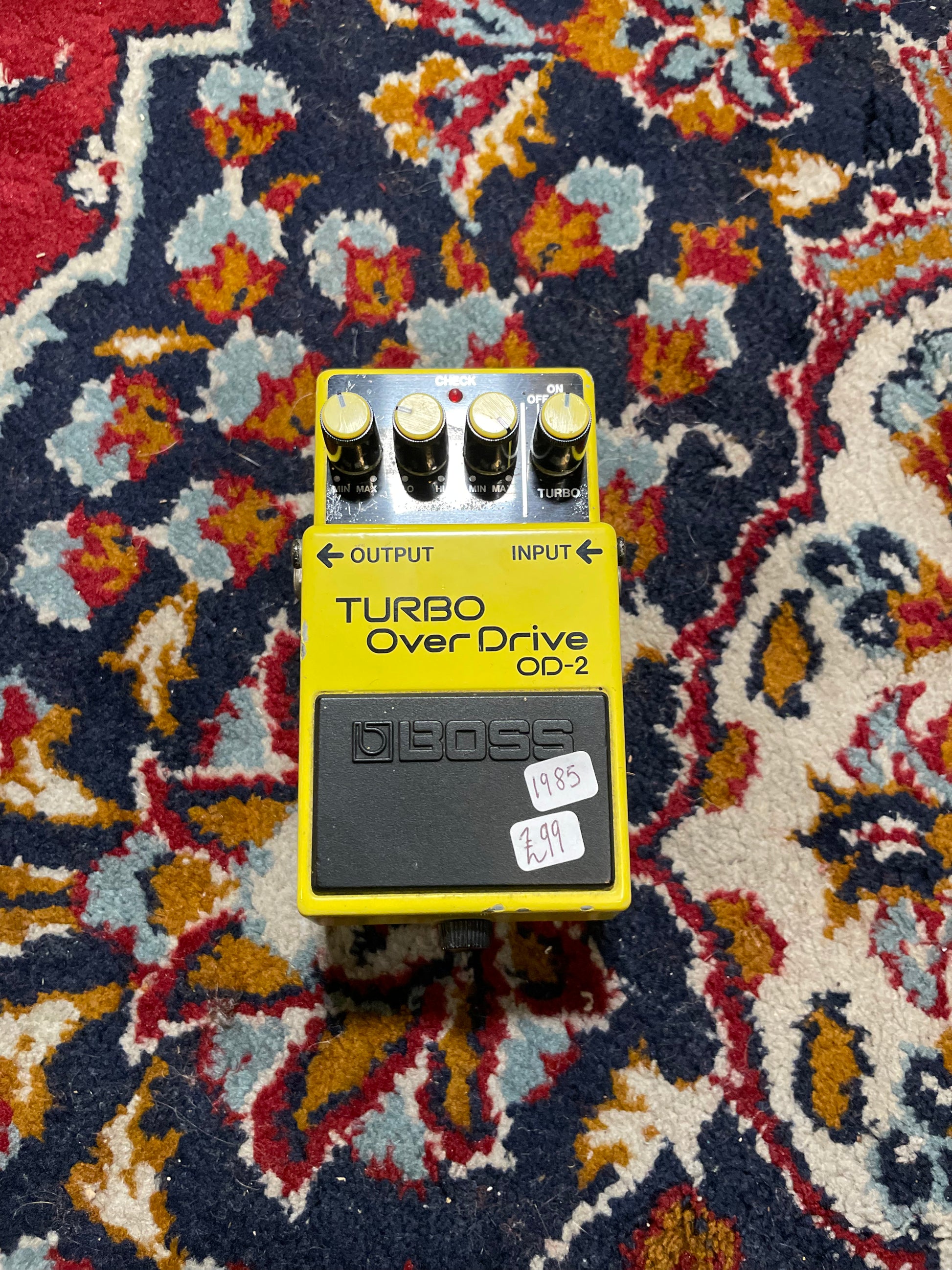 S/H 1985 Boss OD-2 Turbo Overdrive