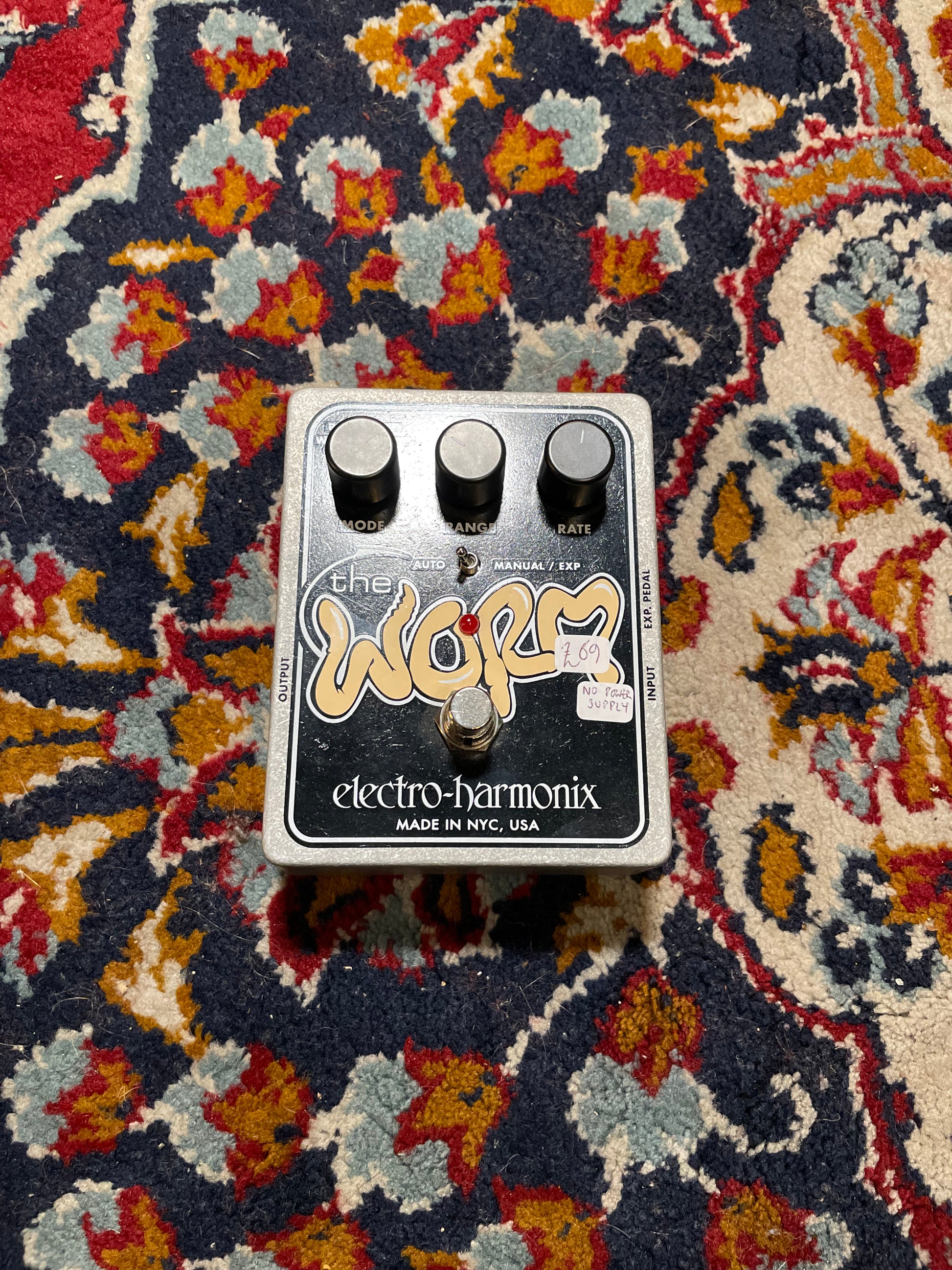 S/H Electro Harmonix The Worm, 24v Analog Multi-Effect Pedal