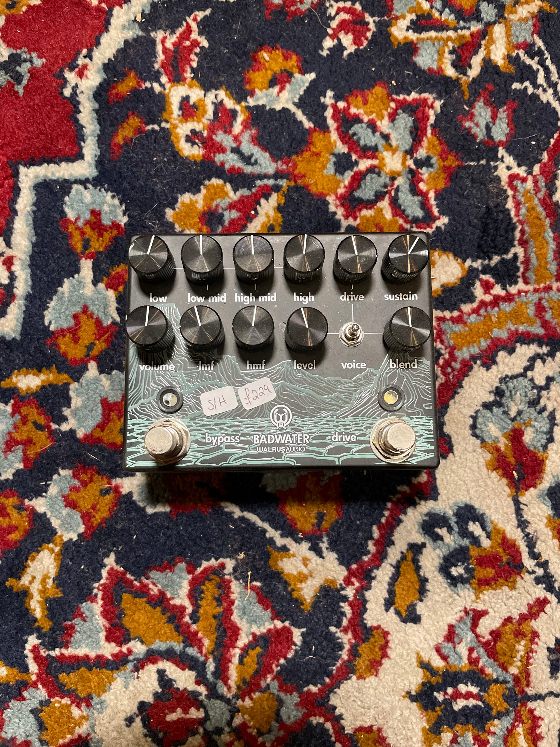 S/H Walrus Audio Badwater Bass Preamp